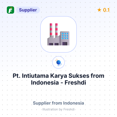 Pt. Intiutama Karya Sukses  – summary card, no photo uploaded yet
