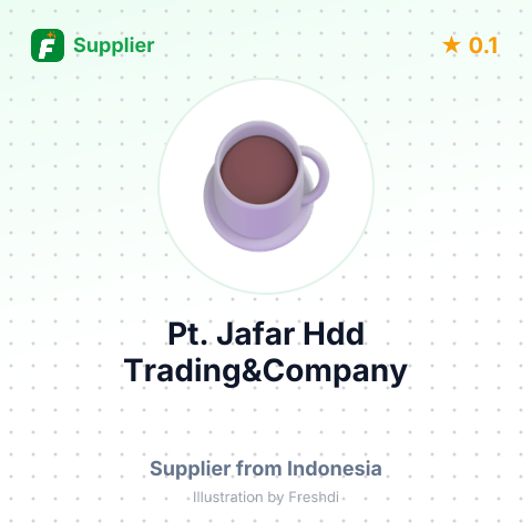 Pt. Jafar Hdd Trading&Company  – summary card, no photo uploaded yet