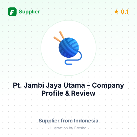 Pt. Jambi Jaya Utama – summary card, no photo uploaded yet