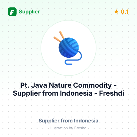 Pt. Java Nature Commodity  – summary card, no photo uploaded yet
