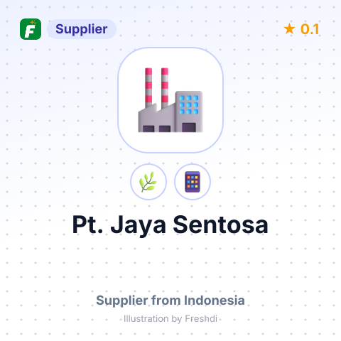 Pt. Jaya Sentosa  – summary card, no photo uploaded yet