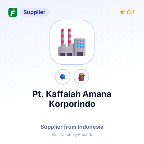 Pt. Kaffalah Amana Korporindo – summary card, no photo uploaded yet