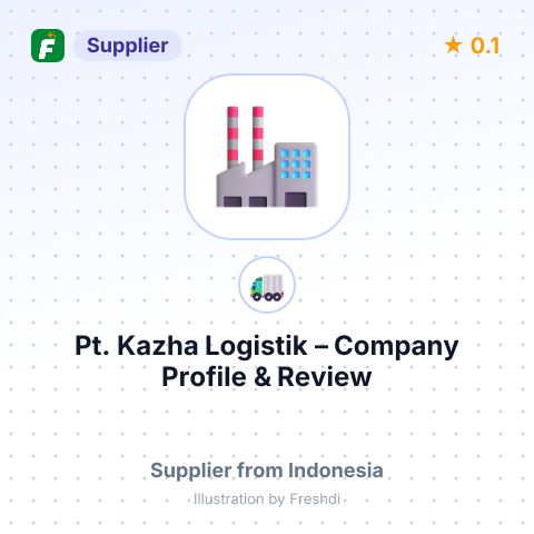 Pt. Kazha Logistik – summary card, no photo uploaded yet