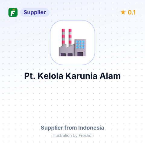Pt. Kelola Karunia Alam – summary card, no photo uploaded yet
