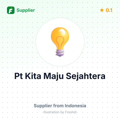 Pt Kita Maju Sejahtera  – summary card, no photo uploaded yet