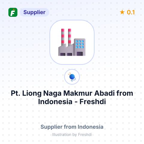 Pt. Liong Naga Makmur Abadi  – summary card, no photo uploaded yet