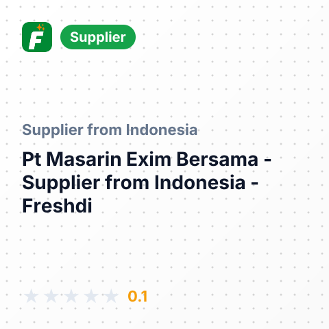 Pt Masarin Exim Bersama  – summary card, no photo uploaded yet