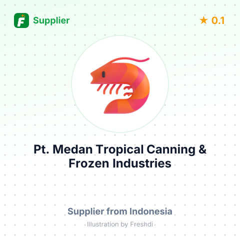 Pt. Medan Tropical Canning & Frozen Industries  – summary card, no photo uploaded yet