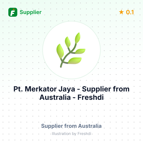 Pt. Merkator Jaya  – summary card, no photo uploaded yet