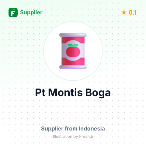 Pt Montis Boga  – summary card, no photo uploaded yet