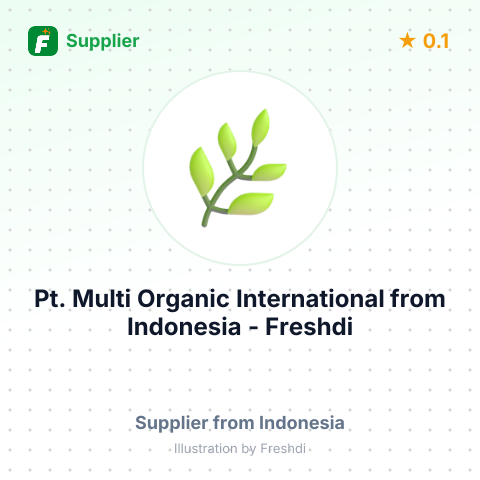 Pt. Multi Organic International  – summary card, no photo uploaded yet