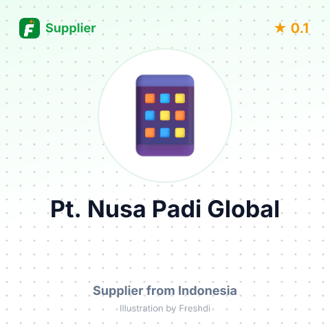 Pt. Nusa Padi Global  – summary card, no photo uploaded yet