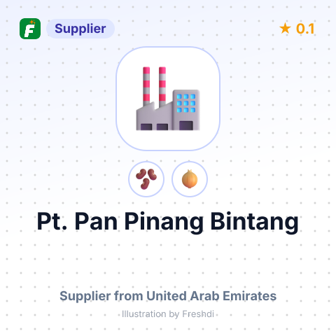 Pt. Pan Pinang Bintang  – summary card, no photo uploaded yet