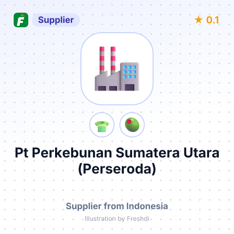 Pt Perkebunan Sumatera Utara (Perseroda) – summary card, no photo uploaded yet