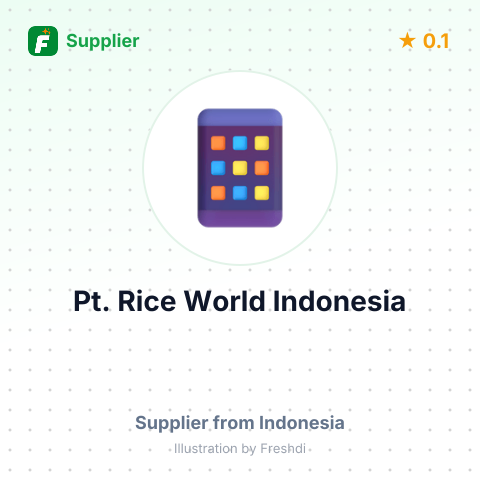 Pt. Rice World Indonesia  – summary card, no photo uploaded yet