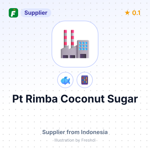 Pt Rimba Coconut Sugar  – summary card, no photo uploaded yet
