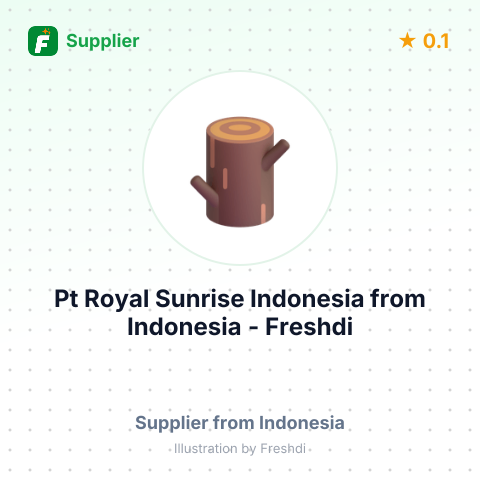 Pt Royal Sunrise Indonesia  – summary card, no photo uploaded yet
