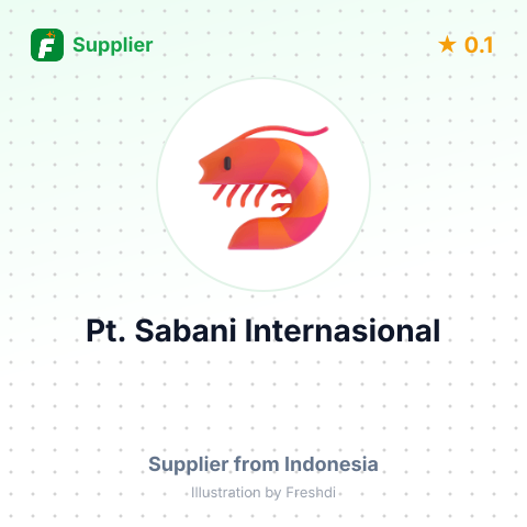 Pt. Sabani Internasional  – summary card, no photo uploaded yet