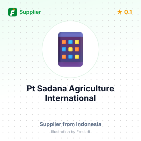Pt Sadana Agriculture International  – summary card, no photo uploaded yet