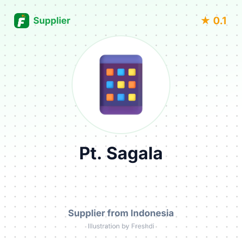 Pt. Sagala  – summary card, no photo uploaded yet