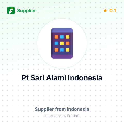Pt Sari Alami Indonesia  – summary card, no photo uploaded yet