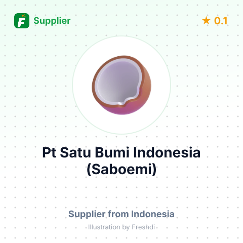 Pt Satu Bumi Indonesia (Saboemi)  – summary card, no photo uploaded yet