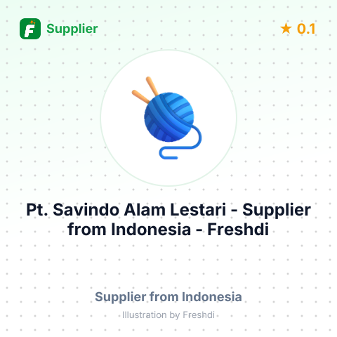 Pt. Savindo Alam Lestari  – summary card, no photo uploaded yet