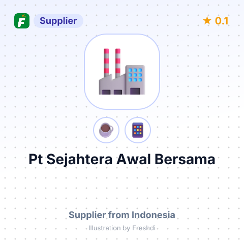Pt Sejahtera Awal Bersama  – summary card, no photo uploaded yet