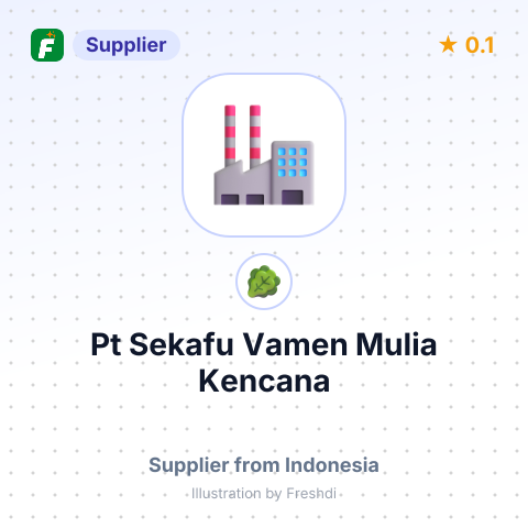 Pt Sekafu Vamen Mulia Kencana – summary card, no photo uploaded yet