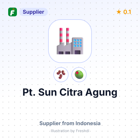 Pt. Sun Citra Agung  – summary card, no photo uploaded yet