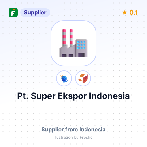 Pt. Super Ekspor Indonesia – summary card, no photo uploaded yet
