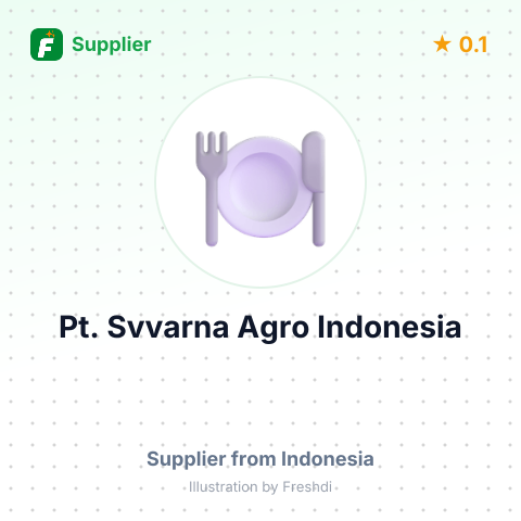 Pt. Svvarna Agro Indonesia – summary card, no photo uploaded yet