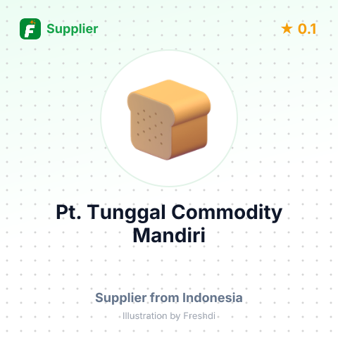 Pt. Tunggal Commodity Mandiri  – summary card, no photo uploaded yet