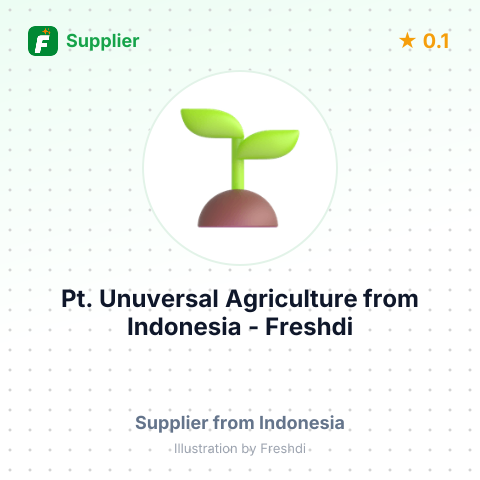 Pt. Unuversal Agriculture  – summary card, no photo uploaded yet