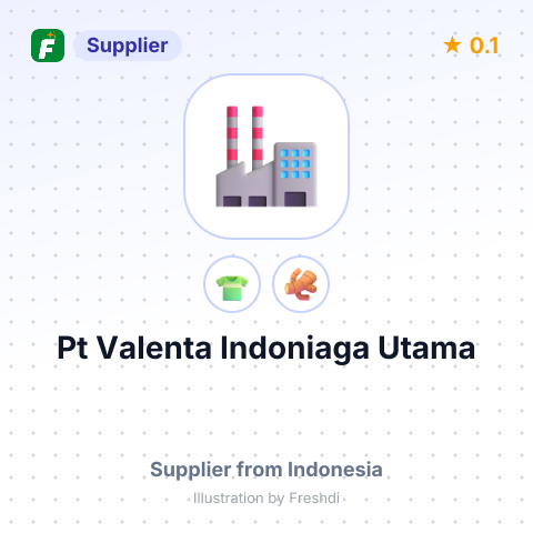 Pt Valenta Indoniaga Utama – summary card, no photo uploaded yet
