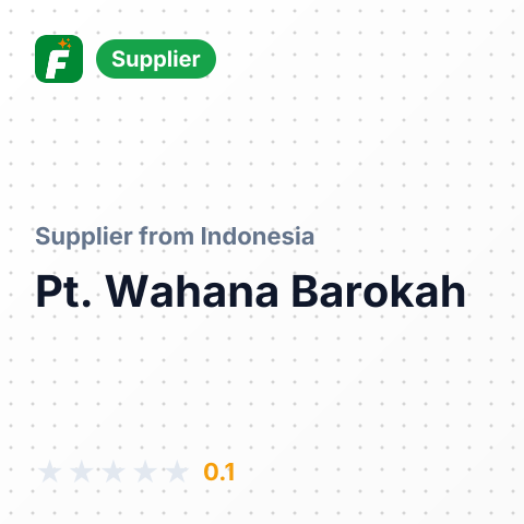 Pt. Wahana Barokah  – summary card, no photo uploaded yet