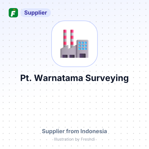 Pt. Warnatama Surveying – summary card, no photo uploaded yet