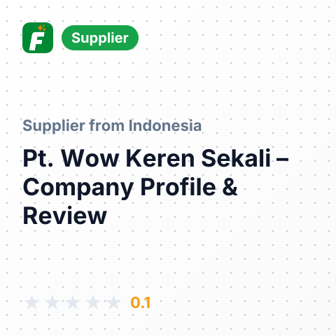 Pt. Wow Keren Sekali – summary card, no photo uploaded yet
