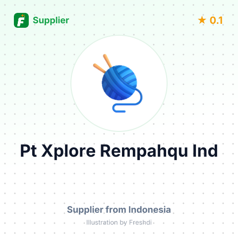 Pt Xplore Rempahqu Ind  – summary card, no photo uploaded yet