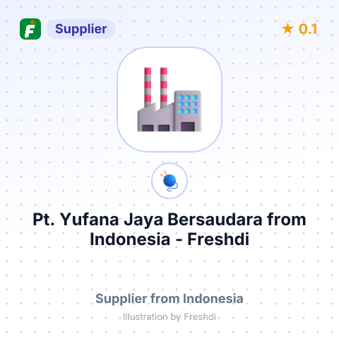 Pt. Yufana Jaya Bersaudara  – summary card, no photo uploaded yet