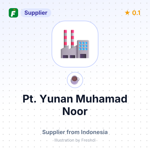 Pt. Yunan Muhamad Noor  – summary card, no photo uploaded yet