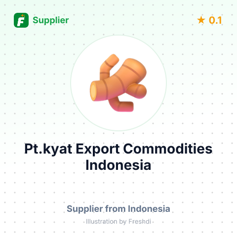 Pt.kyat Export Commodities Indonesia  – summary card, no photo uploaded yet
