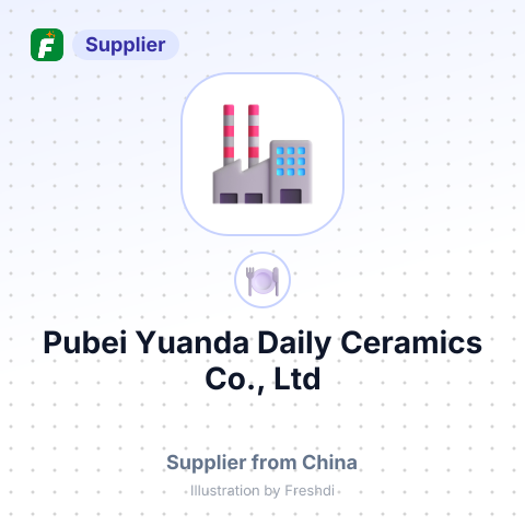 Pubei Yuanda Daily Ceramics Co., Ltd – summary card, no photo uploaded yet