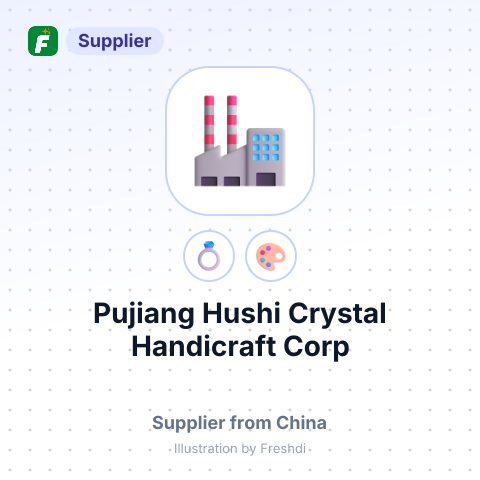 Pujiang Hushi Crystal Handicraft Corp – summary card, no photo uploaded yet