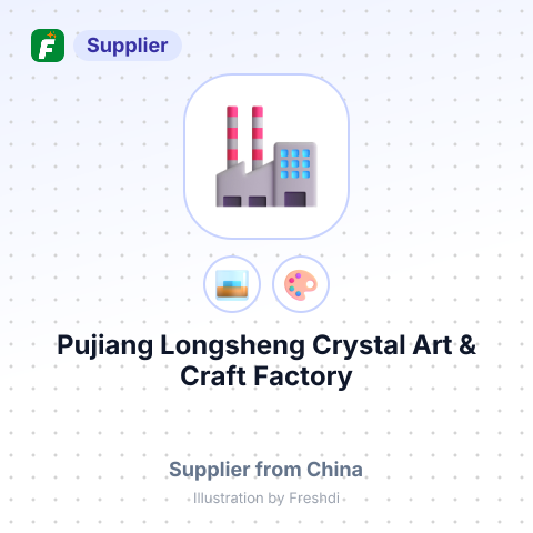 Pujiang Longsheng Crystal Art & Craft Factory – summary card, no photo uploaded yet