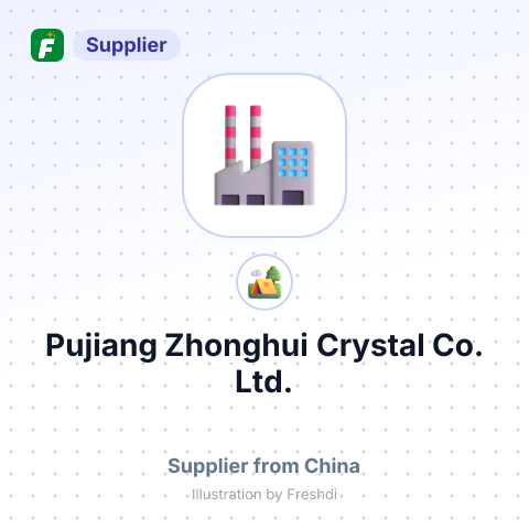 Pujiang Zhonghui Crystal Co., Ltd. – summary card, no photo uploaded yet