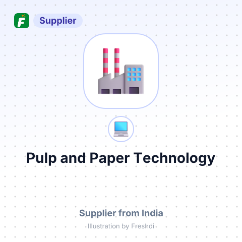 Pulp and Paper Technology – summary card, no photo uploaded yet