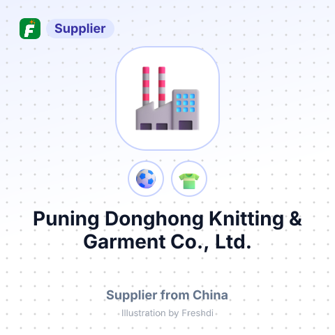 Puning Donghong Knitting & Garment Co., Ltd. – summary card, no photo uploaded yet