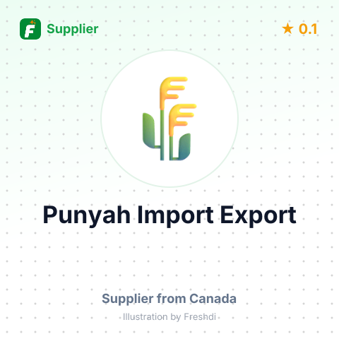 Punyah Import Export  – summary card, no photo uploaded yet