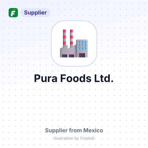 Pura Foods Ltd. – summary card, no photo uploaded yet